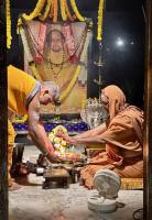 Jalabhisheka and Shodashopachar Puja at HH Shrimat Parijnanashram Swamiji III Sannidhi, Karla (2 March 2025)